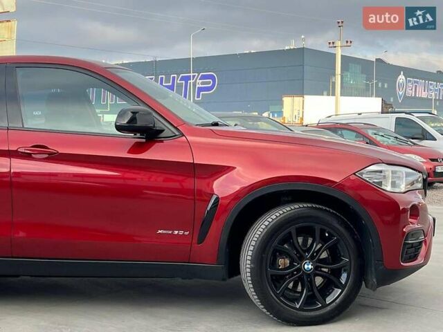 Красный БМВ Х6, объемом двигателя 3 л и пробегом 112 тыс. км за 41390 $, фото 4 на Automoto.ua