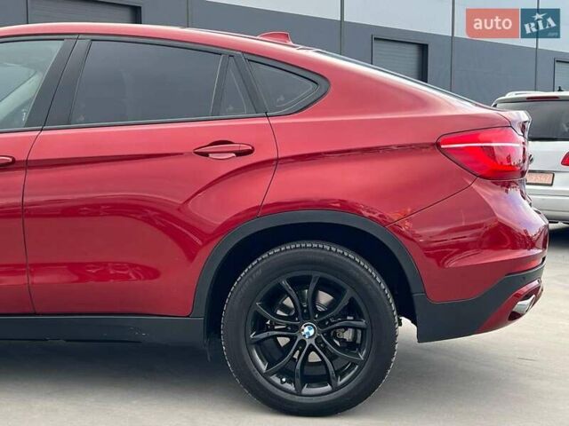 Красный БМВ Х6, объемом двигателя 3 л и пробегом 112 тыс. км за 41390 $, фото 12 на Automoto.ua