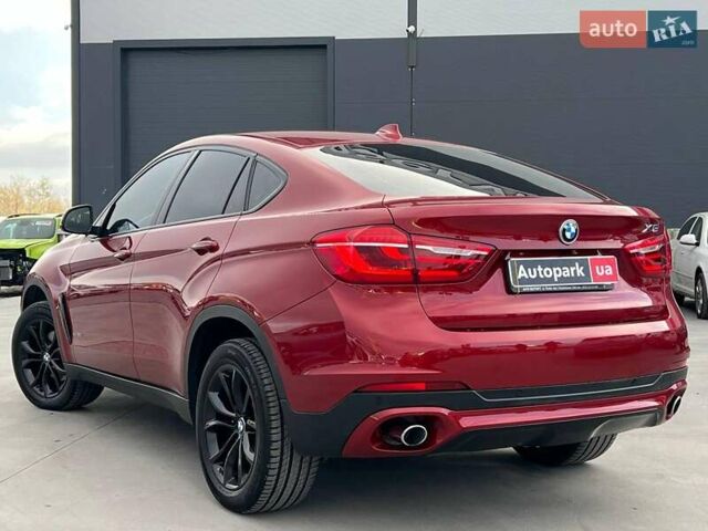Красный БМВ Х6, объемом двигателя 3 л и пробегом 112 тыс. км за 41390 $, фото 9 на Automoto.ua