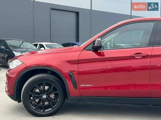 Красный БМВ Х6, объемом двигателя 3 л и пробегом 112 тыс. км за 41390 $, фото 10 на Automoto.ua