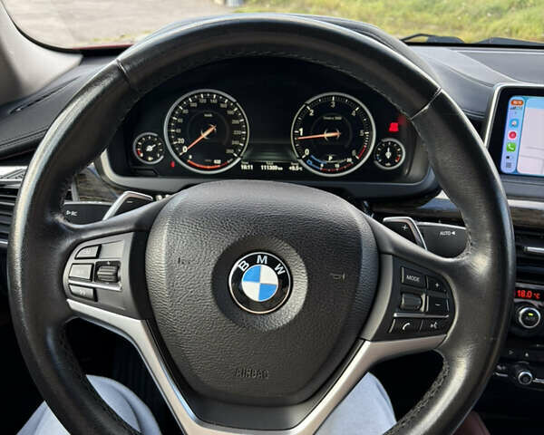 Красный БМВ Х6, объемом двигателя 2.99 л и пробегом 111 тыс. км за 40500 $, фото 13 на Automoto.ua