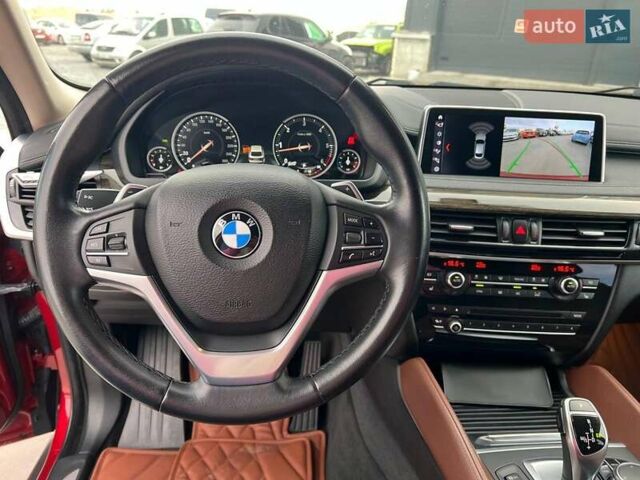 Красный БМВ Х6, объемом двигателя 3 л и пробегом 112 тыс. км за 41390 $, фото 21 на Automoto.ua