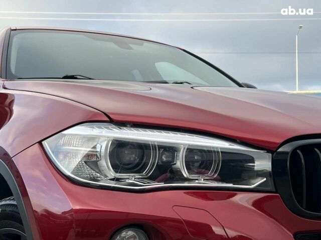 Красный БМВ Х6, объемом двигателя 3 л и пробегом 112 тыс. км за 41390 $, фото 3 на Automoto.ua