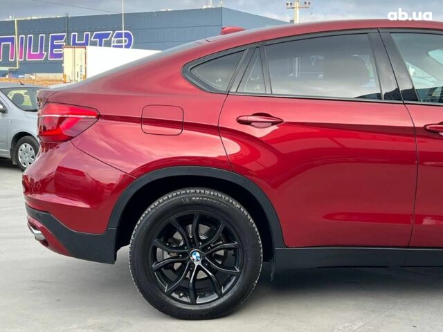 Красный БМВ Х6, объемом двигателя 3 л и пробегом 112 тыс. км за 41390 $, фото 6 на Automoto.ua