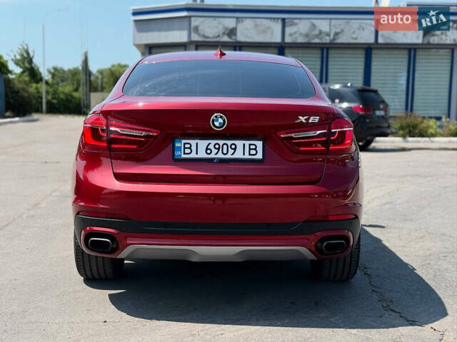 Червоний БМВ Х6, об'ємом двигуна 2.98 л та пробігом 93 тис. км за 36000 $, фото 5 на Automoto.ua
