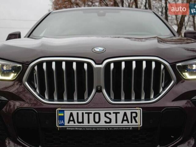 Красный БМВ Х6, объемом двигателя 3 л и пробегом 116 тыс. км за 64500 $, фото 4 на Automoto.ua