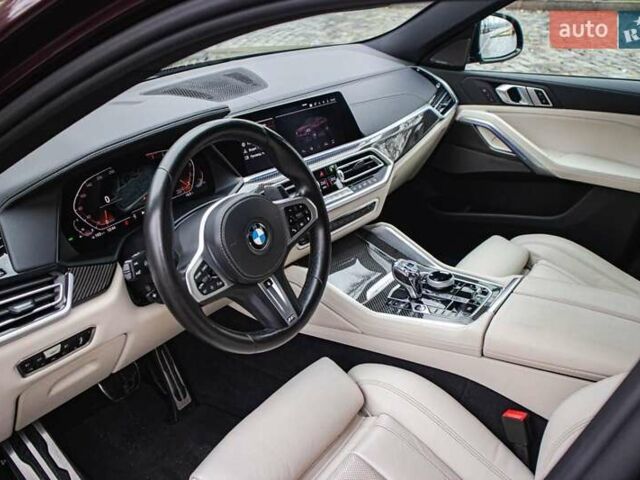 Красный БМВ Х6, объемом двигателя 3 л и пробегом 116 тыс. км за 64500 $, фото 29 на Automoto.ua