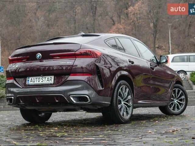 Красный БМВ Х6, объемом двигателя 3 л и пробегом 116 тыс. км за 64500 $, фото 6 на Automoto.ua