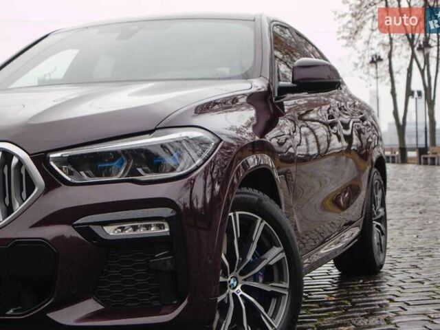 Красный БМВ Х6, объемом двигателя 3 л и пробегом 116 тыс. км за 64500 $, фото 2 на Automoto.ua