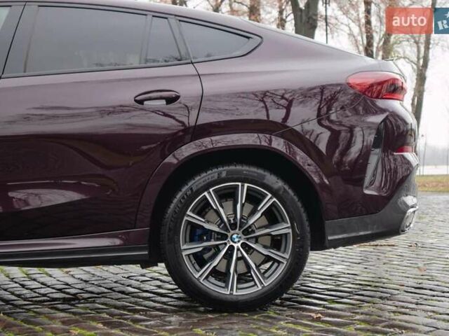 Красный БМВ Х6, объемом двигателя 3 л и пробегом 116 тыс. км за 64500 $, фото 14 на Automoto.ua