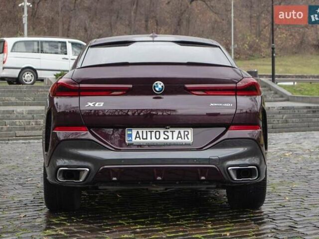 Красный БМВ Х6, объемом двигателя 3 л и пробегом 116 тыс. км за 64500 $, фото 11 на Automoto.ua