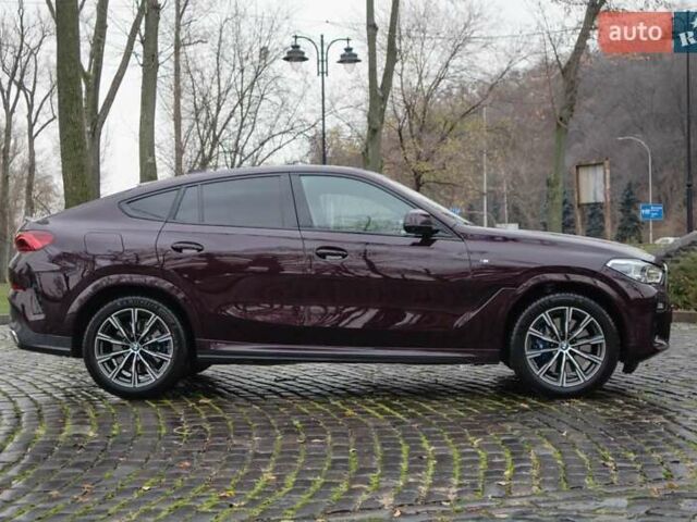 Красный БМВ Х6, объемом двигателя 3 л и пробегом 116 тыс. км за 64500 $, фото 12 на Automoto.ua