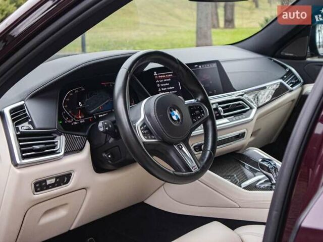 Красный БМВ Х6, объемом двигателя 3 л и пробегом 116 тыс. км за 64500 $, фото 28 на Automoto.ua