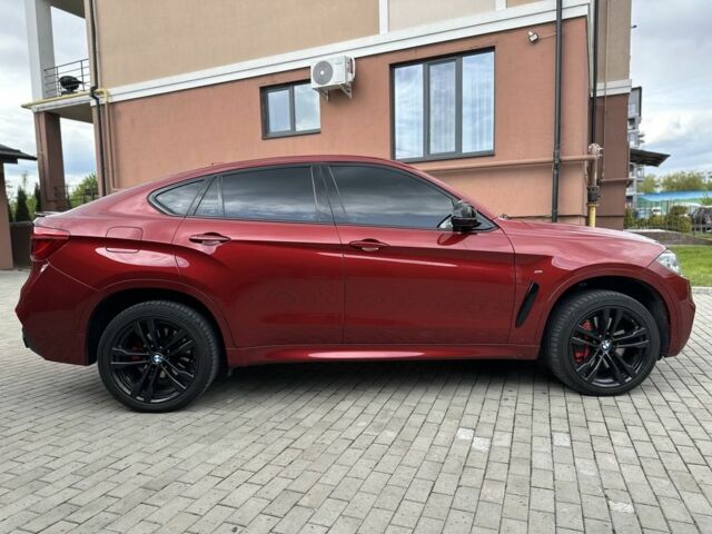 Красный БМВ Х6, объемом двигателя 3 л и пробегом 157 тыс. км за 42500 $, фото 4 на Automoto.ua