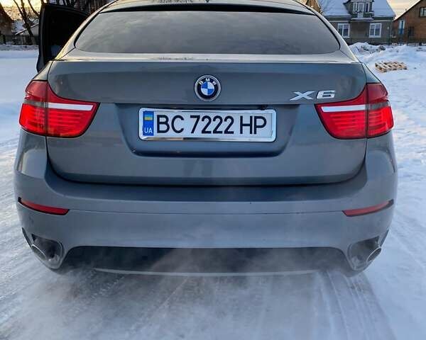 Серый БМВ Х6, объемом двигателя 3 л и пробегом 214 тыс. км за 17000 $, фото 2 на Automoto.ua