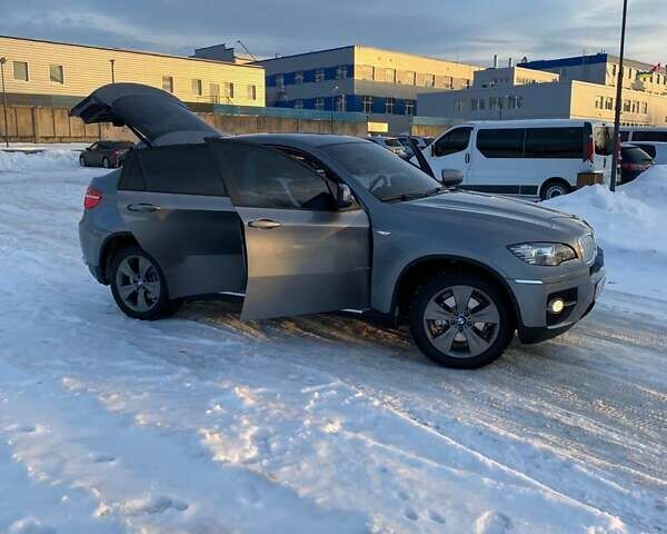 Серый БМВ Х6, объемом двигателя 3 л и пробегом 214 тыс. км за 17000 $, фото 5 на Automoto.ua