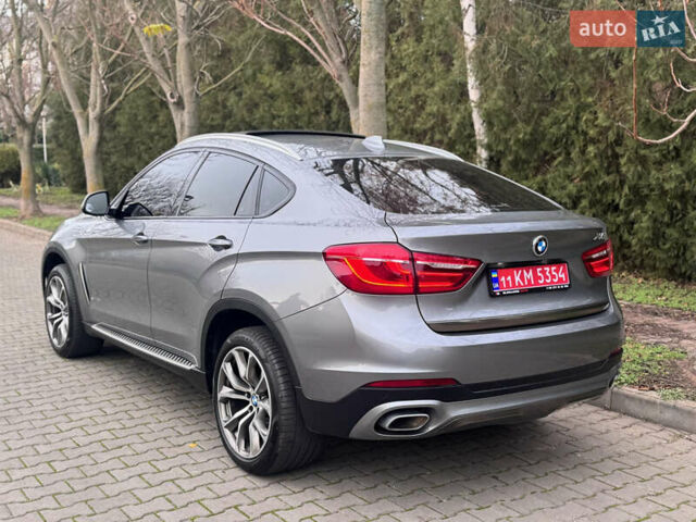 Серый БМВ Х6, объемом двигателя 2.99 л и пробегом 98 тыс. км за 33800 $, фото 14 на Automoto.ua