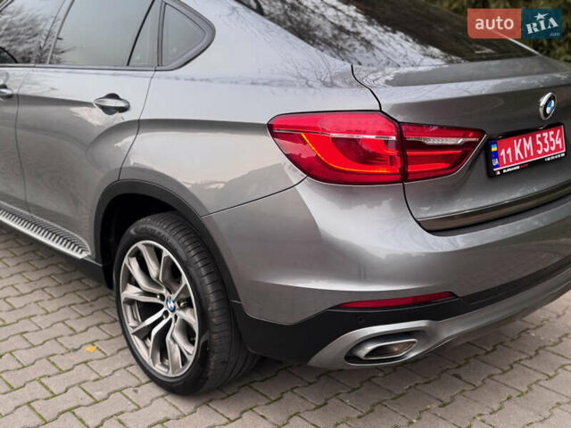 Серый БМВ Х6, объемом двигателя 2.99 л и пробегом 98 тыс. км за 33800 $, фото 8 на Automoto.ua