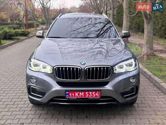 Серый БМВ Х6, объемом двигателя 2.99 л и пробегом 98 тыс. км за 33800 $, фото 24 на Automoto.ua