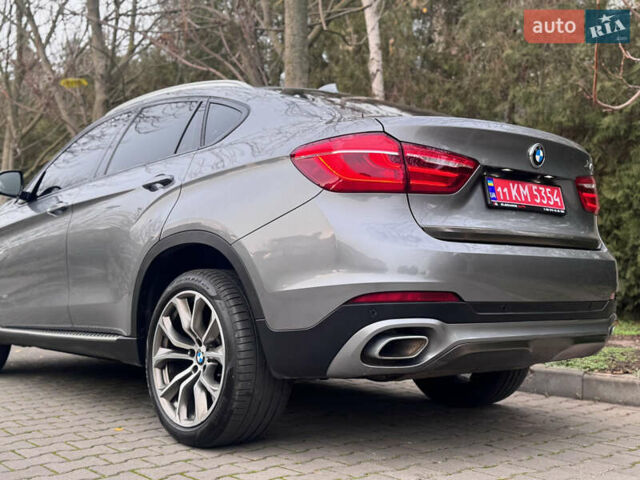 Серый БМВ Х6, объемом двигателя 2.99 л и пробегом 98 тыс. км за 33800 $, фото 11 на Automoto.ua