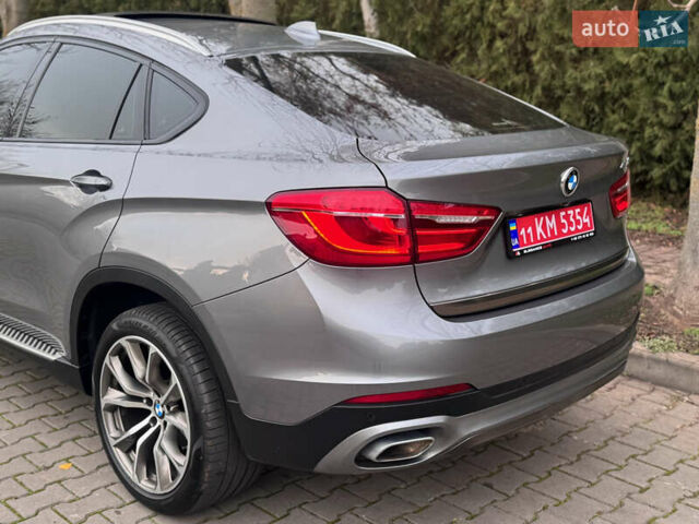 Серый БМВ Х6, объемом двигателя 2.99 л и пробегом 98 тыс. км за 33800 $, фото 12 на Automoto.ua