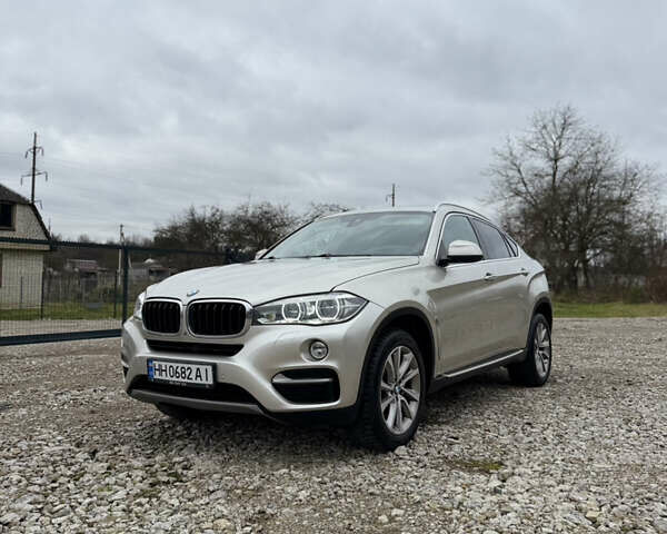 Серый БМВ Х6, объемом двигателя 3 л и пробегом 128 тыс. км за 33900 $, фото 1 на Automoto.ua