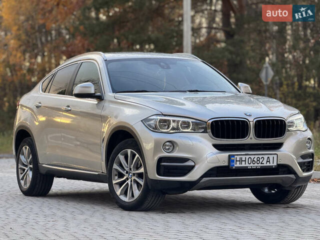 Серый БМВ Х6, объемом двигателя 2.99 л и пробегом 128 тыс. км за 36999 $, фото 12 на Automoto.ua