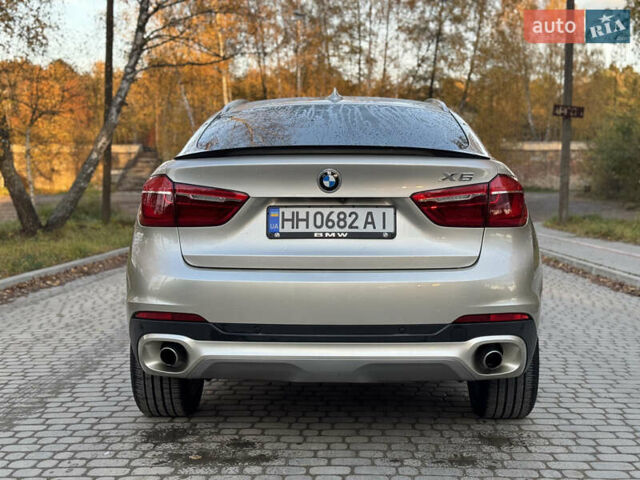 Серый БМВ Х6, объемом двигателя 2.99 л и пробегом 128 тыс. км за 36999 $, фото 9 на Automoto.ua