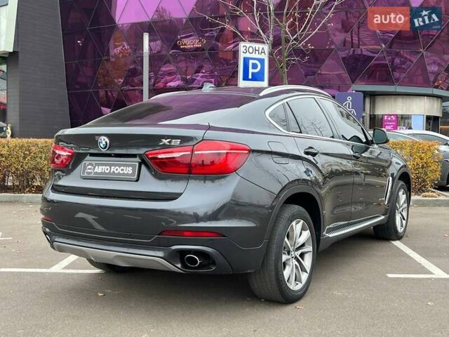 Серый БМВ Х6, объемом двигателя 2.99 л и пробегом 202 тыс. км за 29990 $, фото 7 на Automoto.ua
