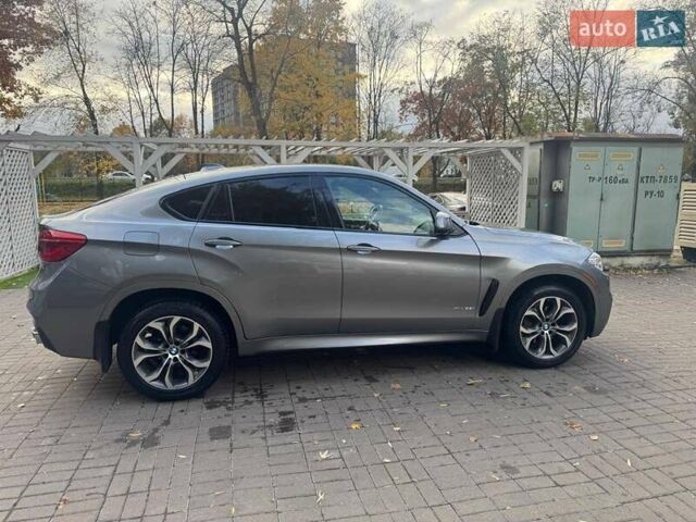 Серый БМВ Х6, объемом двигателя 2.98 л и пробегом 128 тыс. км за 28500 $, фото 1 на Automoto.ua