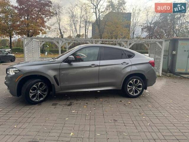Серый БМВ Х6, объемом двигателя 2.98 л и пробегом 128 тыс. км за 28500 $, фото 2 на Automoto.ua
