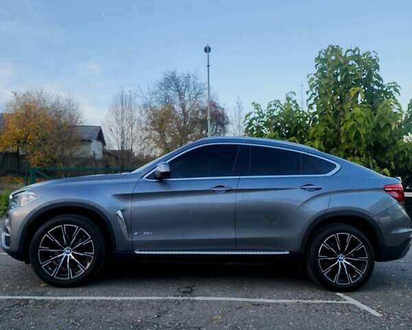 Серый БМВ Х6, объемом двигателя 2.99 л и пробегом 117 тыс. км за 35900 $, фото 7 на Automoto.ua