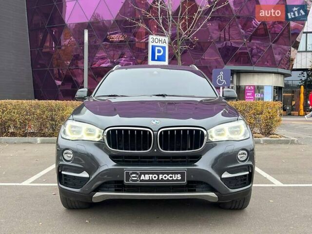 Серый БМВ Х6, объемом двигателя 2.99 л и пробегом 202 тыс. км за 29990 $, фото 1 на Automoto.ua
