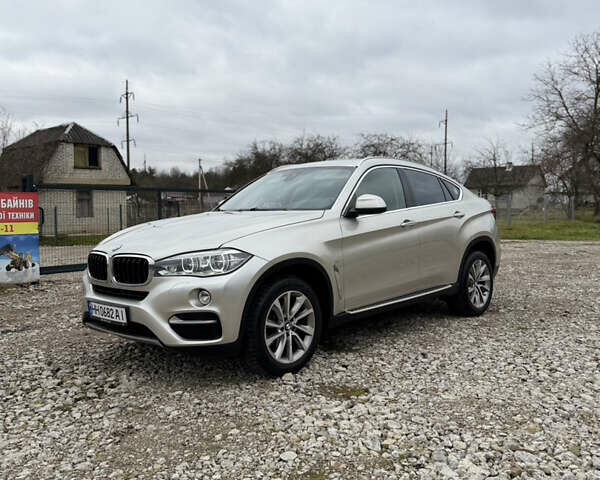 Серый БМВ Х6, объемом двигателя 3 л и пробегом 128 тыс. км за 33900 $, фото 3 на Automoto.ua