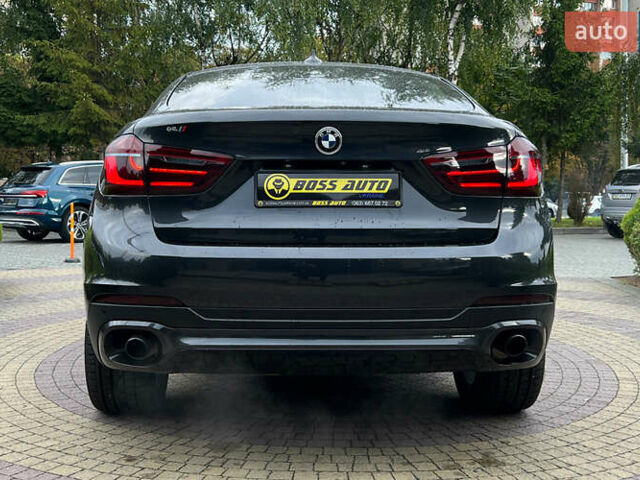 Серый БМВ Х6, объемом двигателя 2.99 л и пробегом 92 тыс. км за 38750 $, фото 5 на Automoto.ua