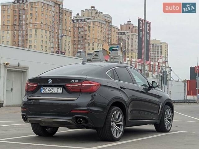 Серый БМВ Х6, объемом двигателя 2.98 л и пробегом 143 тыс. км за 25500 $, фото 4 на Automoto.ua