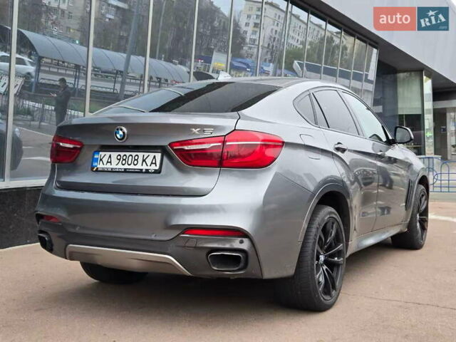 Сірий БМВ Х6, об'ємом двигуна 3 л та пробігом 106 тис. км за 31800 $, фото 6 на Automoto.ua