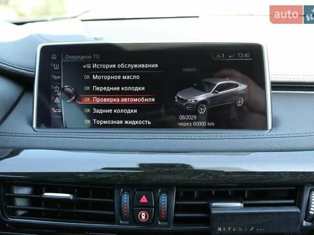 Сірий БМВ Х6, об'ємом двигуна 2.99 л та пробігом 190 тис. км за 38500 $, фото 16 на Automoto.ua