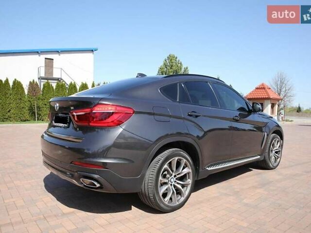 Сірий БМВ Х6, об'ємом двигуна 2.99 л та пробігом 190 тис. км за 38500 $, фото 15 на Automoto.ua