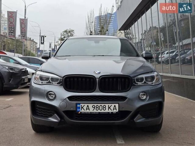 Серый БМВ Х6, объемом двигателя 3 л и пробегом 106 тыс. км за 34900 $, фото 2 на Automoto.ua