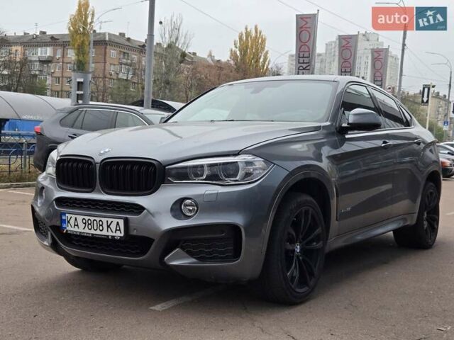 Серый БМВ Х6, объемом двигателя 3 л и пробегом 106 тыс. км за 34900 $, фото 1 на Automoto.ua