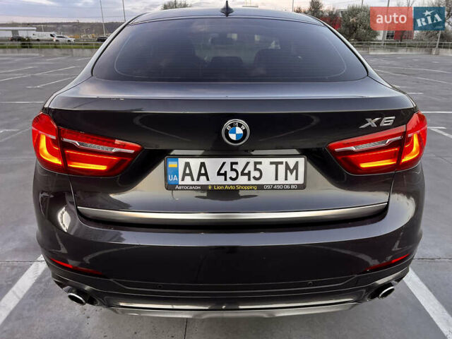 Серый БМВ Х6, объемом двигателя 2.98 л и пробегом 140 тыс. км за 30900 $, фото 4 на Automoto.ua