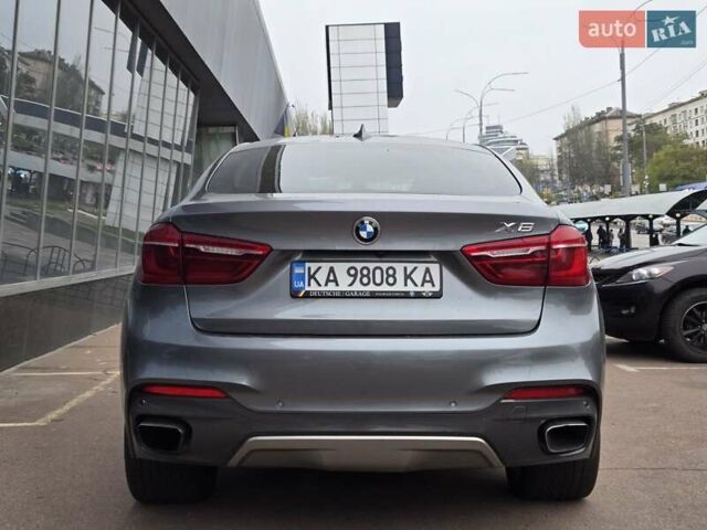 Серый БМВ Х6, объемом двигателя 3 л и пробегом 106 тыс. км за 34900 $, фото 5 на Automoto.ua
