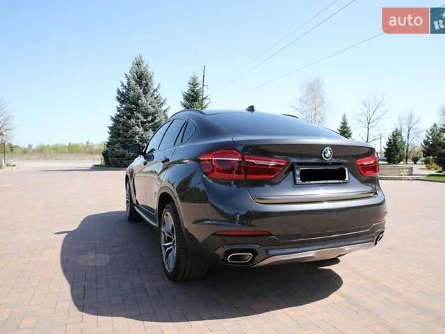 Сірий БМВ Х6, об'ємом двигуна 2.99 л та пробігом 190 тис. км за 38500 $, фото 26 на Automoto.ua