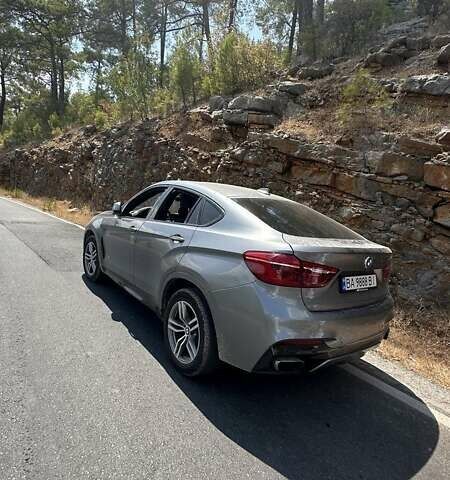 Серый БМВ Х6, объемом двигателя 2.98 л и пробегом 101 тыс. км за 32000 $, фото 1 на Automoto.ua