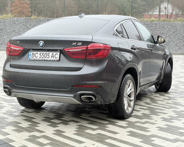 Серый БМВ Х6, объемом двигателя 2.99 л и пробегом 138 тыс. км за 39800 $, фото 7 на Automoto.ua