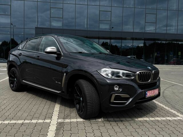 Серый БМВ Х6, объемом двигателя 3 л и пробегом 100 тыс. км за 28900 $, фото 2 на Automoto.ua