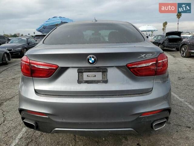 Серый БМВ Х6, объемом двигателя 3 л и пробегом 49 тыс. км за 8900 $, фото 5 на Automoto.ua