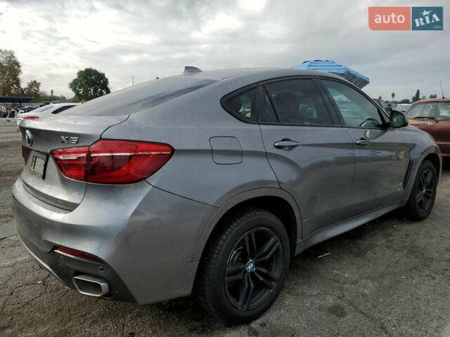 Серый БМВ Х6, объемом двигателя 3 л и пробегом 49 тыс. км за 8900 $, фото 2 на Automoto.ua