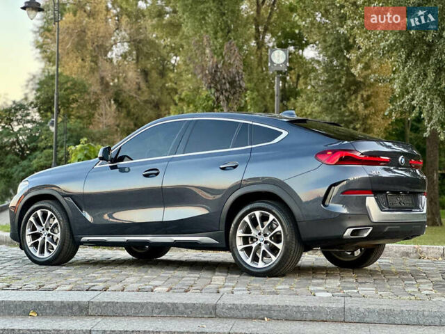 Серый БМВ Х6, объемом двигателя 3 л и пробегом 31 тыс. км за 69800 $, фото 6 на Automoto.ua